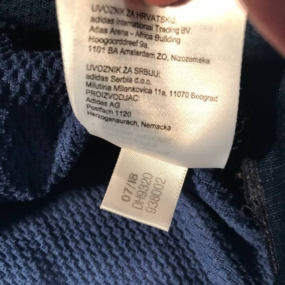 Men’s Adidas Team Issue Badge Fleece Pullover Hoodie Sweatshirt Size Large - Picture 4 of 7